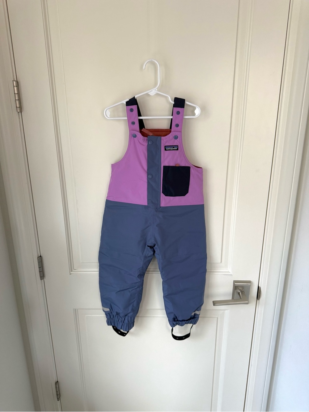 Patagonia Baby Snow Pile Bibs Snowsuit Brisk Purple Sz 2T New w/ Tags Waterproof